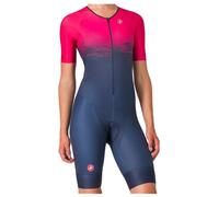 Castelli - Women's Core Tri Suit S/S - Tuta ciclismo intera L blu