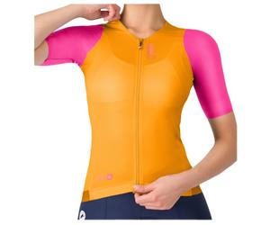 Castelli - Women's Corretto Jersey - Maglietta da ciclismo L arancione
