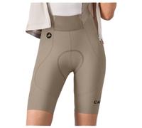 Castelli - Women's Espresso 2 DT Bibshort - Pantaloni da ciclismo XS beige/marrone