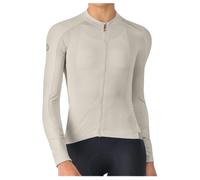 Castelli - Women's Espresso 2 Long Sleeve Jersey - Maglietta da ciclismo M beige/grigio