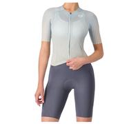 Castelli - Women's Free Sanremo Tri Suit S/S - Tuta ciclismo intera L grigio