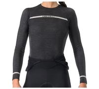 Castelli - Women's Merino Seamless Baselayer - Intimo lana merinos L/XL nero/grigio