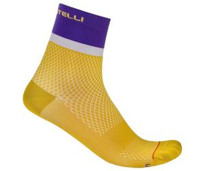 Castelli - Women's Tonal Logo 12 Sock - Calze da ciclismo EU 35-38 giallo