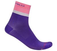 Castelli - Women's Tonal Logo 12 Sock - Calze da ciclismo EU 35-38 lilla