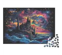 Castello dei Sogni Puzzle 1000 Pezzi In Incastro Perfetto, Un Premium Jigsaw Puzzle Per Art-terapia, Ideale Per Serata Giochi in Sgattoola, Regalo Per La Pensione 70x50cm/1000pcs