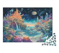 Castello dei Sogni Puzzle Impossibili 1000Pcs Universe cielo stellato Decorazione Per La Casa. Giochi Rilassamento E Intelligence Per Adulti E Bambini Da 12 Anni 1000pcs (75x50cm)