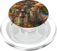 Castello della foresta autunnale PopSockets PopGrip per MagSafe