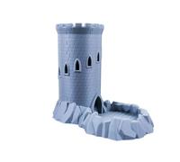 Castello della torre dei dadi di D&D per tutte le dimensioni dei dadi. Rullo di dadi perfetto per Dungeons and Dragons, giochi di ruolo da tavolo, giochi in miniatura e giochi da tavolo, 3D Vikings