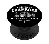 Castello di Chambord Val de Loire Francia Depuis 1519 PopSockets PopGrip Adesivo