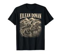 Castello di Eilean Donan Scozia Highlands Loch Maglietta