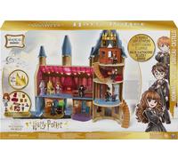 Wizarding World , Castello di Hogwarts di Harry Potter, con 12 accessori, luci, suoni e bambola Hermione esclusiva - dai 5 anni