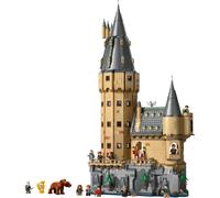 LEGO Harry Potter Castello di Hogwarts: Torre della Grande Scalinata Principale - Giocattolo con Stanze Modulari (Chiavi Alate e Scacchi dei Maghi) con 12 Personaggi - Regalo per Bambini da 10+ 76454