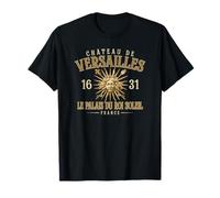 Castello di Versailles 1623 Le Palais Du Roi Soleil Francia Maglietta