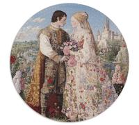 Castello e fiori-Bellissima storia d'amore Jigsaw Puzzle 1000pcs (67.5x67.5cm) Adulti Puzzle Gioco Educativo Decorazioni Per La Casa