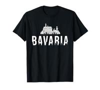 Castello e Foresta di Neuschwanstein - Baviera Germania Souvenir Maglietta