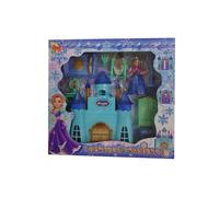 CASTELLO FIABESCO BAMBOLE PRINCIPESSE CASA LETTO SPECCHIO GIOCO ANNA BAMBINE