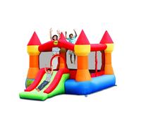 Castello Giostra Gonfiabile con Pompa Inclusa Happy Hop