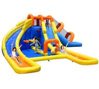 Castello Giostra Gonfiabile Parco Acquatico con Pompa Inclusa Happy Hop