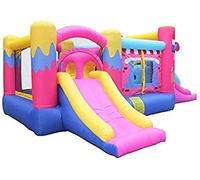 castello gonfiabile, Castello scorrevole for attrezzature for parchi divertimenti con trampolino for interni