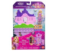 Castello Impilabile Di Rapunzel Con Piccola Bambola Disney Princess