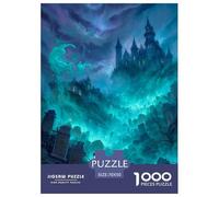 Castello magico Puzzle 1000 Pezzi 70x50cm/1000pcs Fortezza incantata Gioco Educativo E Rilassante Per Adulti E Bambini Ideale Come Regalo Per La Decorazione Domestica