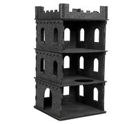 Castello per gatti Canadian Cat Company Felty Fort - ca. L 55 x P 55 x H 108 cm