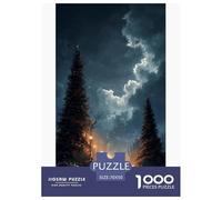 Castello Puzzles 1000 Pezzi Gioco Di Sfida GioGattotolo Adulti E Oltre 12 Anni Enchanted Notte Gioco Di Puzzle Sfida EduGattoiva Attività Di Libero Tempo Regalo Decorazione Casa 70x50cm/1000pcs