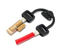 Castello/volante serratura con chiave Zadi per Piaggio/Vespa Ciao, SI, BRAVO (6 mm)