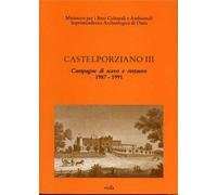 - Castelporziano III. Campagna di scavo e restauro 1987-1991.
