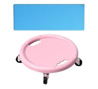 Caster Ab Roller - 1 Pezzo Ab Roller Wheel | Ruota Di Esercizio Addominale, Attrezzature Di Allenamento Di Base Con Tappeto, 'Esercizio, Cursore Di Base Rotante A 360 Gradi Per L'allenamento e