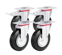 Caster Wheels - 4 pezzi Heavy Duty 360 gradi Swivel Mover Sliders | Swivel Casters 3 pollici for Desk Table Bed Frame Shelf Unit Cabinet Workbench Couch Drawer Refrigerator