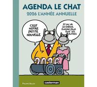 Casterman Le Chat agenda da ufficio 18,5 x 22,5 cm (2026)
