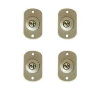 Casters 4PC Universal Pulleys Storage Box Rollers Self Adhesive Pulley 360o Rotating Wheels Swivel Casters Wheels Furniture Accessories Caster Wheels (Color : 01 4PCS) (02 4pcs)