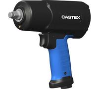 CASTEX Avvitatore a percussione ad aria compressa PCAS-004 max. coppia di rilascio 2230 Nm, quadrato 12,5 mm (1/2 pollici) - Avvitatore ad aria compressa a bassa vibrazione per serrare e svitare viti