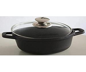Castey - Alta casseruola con Il Coperchio 20 Cm