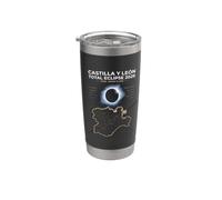 Castiglia e León Total Eclipse Spagna 12 agosto 2026 Bicchiere termico in acciaio inox doppia parete