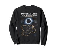 Castiglia e León Total Eclipse Spagna 12 Agosto 2026 Felpa
