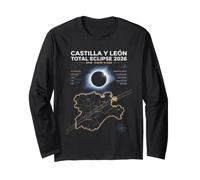 Castiglia e León Total Eclipse Spagna 12 Agosto 2026 Maglia a Manica