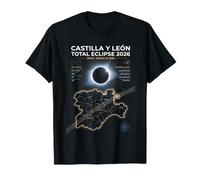 Castiglia e León Total Eclipse Spagna 12 Agosto 2026 Maglietta