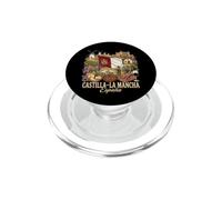 castilla la mancha espana spagna viaggio mulino a vento PopSockets PopGrip per MagSafe