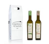 Castillo de Canena Family Reserve | 2 Bottiglie da 500 ml Picual e Arbequina | Olio Extra Vergine di Oliva