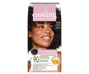Casting Natural Gloss Tinta per Capelli, 123 Nero Ganache