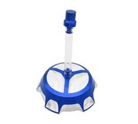 Castino del serbatoio del carburante in motocicletta in alluminio da 50 mm con tubo di sfiato compatibile con il cappuccio a benzina universale con bici di sporcizia(Blue)