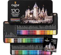 Castle Art Supplies Set di 120 Matite Colorate per Adulti e Professionisti