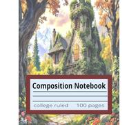 Castle Composition Notebook: College Ruled Castle Notebook 100 Pages of Royal Space for Your Thoughts, Ideas, and Stories (7.5 x 9.25 Inches)"