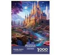 Castle, Gioco Di Puzzle Da 1000 Pezzi, Esperienza Creativa E Rilassante, Perfetto Per Decorazioni O Regalo, Adatto Dai 12 Anni, 70x50cm/1000pcs