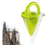 Castle Maker - Imbuto per sabbia e acqua con pala setacciata, set per la costruzione di castelli 3D, strumenti da spiaggia in silicone, adatti ai viaggi per avventure in spiaggia, set da spiaggia per