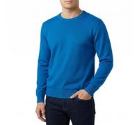Castle Point Maglione pullover da uomo in cotone 100%, girocollo, Peacock, S