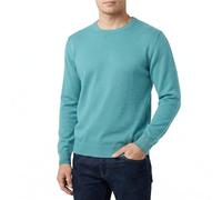 Castle Point Maglione Uomo 100% Cotone - Pullover Leggero Girocollo o Scollo a V, Maglia Uomo Traspirante Casual e Ufficio (Muschio, L)