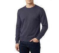 Castle Point Maglione Uomo 100% Cotone - Pullover Leggero Girocollo o Scollo a V, Maglia Uomo Traspirante Casual e Ufficio (Blu Navy, S)